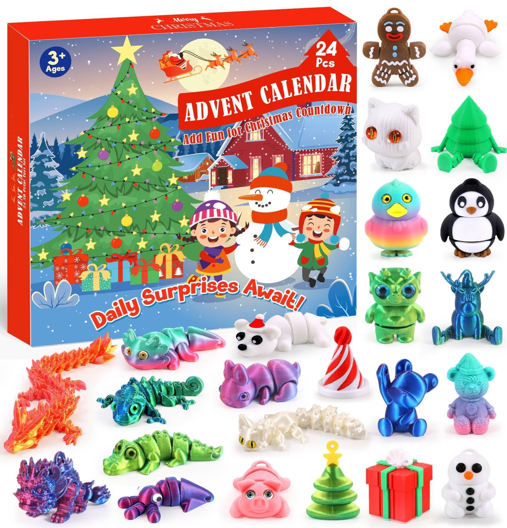 Amazon.com: FLY2SKY Advent Calendar 2025 for Kids 24 Days Gifts